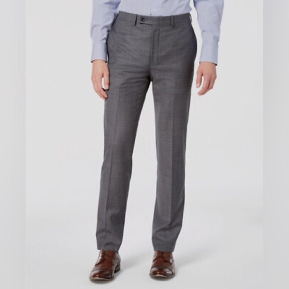 Calvin Klein Other - BNWT Calvin Klein Men's Wool Charcoal Gray Suit Trousers